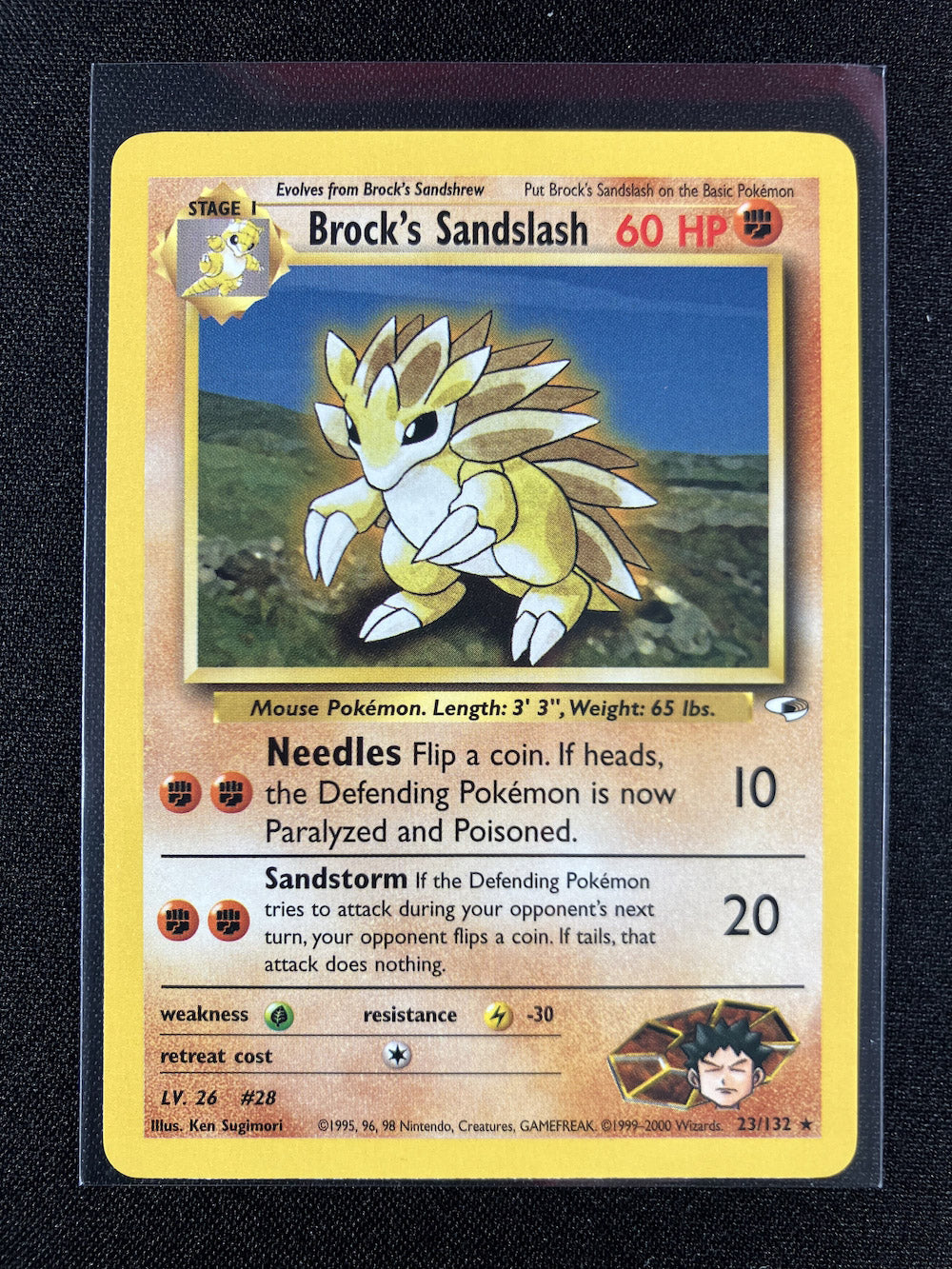 Brock's Sandslash - Gym Heroes - #23