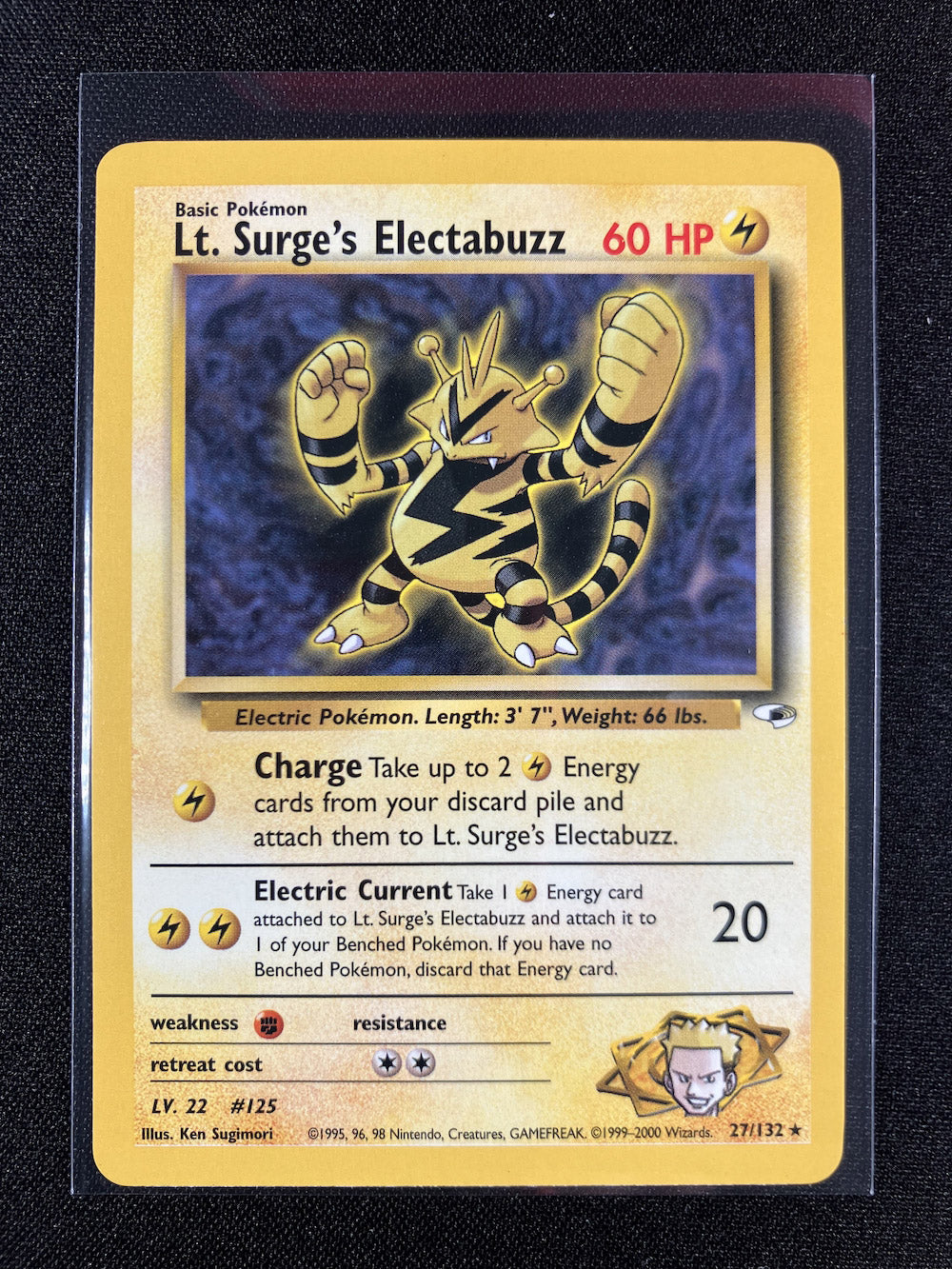 Lt. Surge's Electabuzz - Gym Heroes - #27