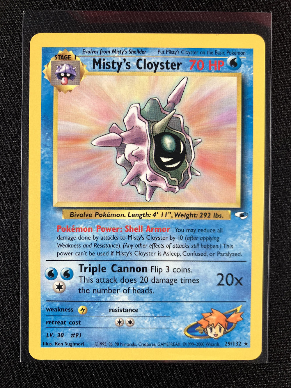 Misty's Cloyster - Gym Heroes - #29