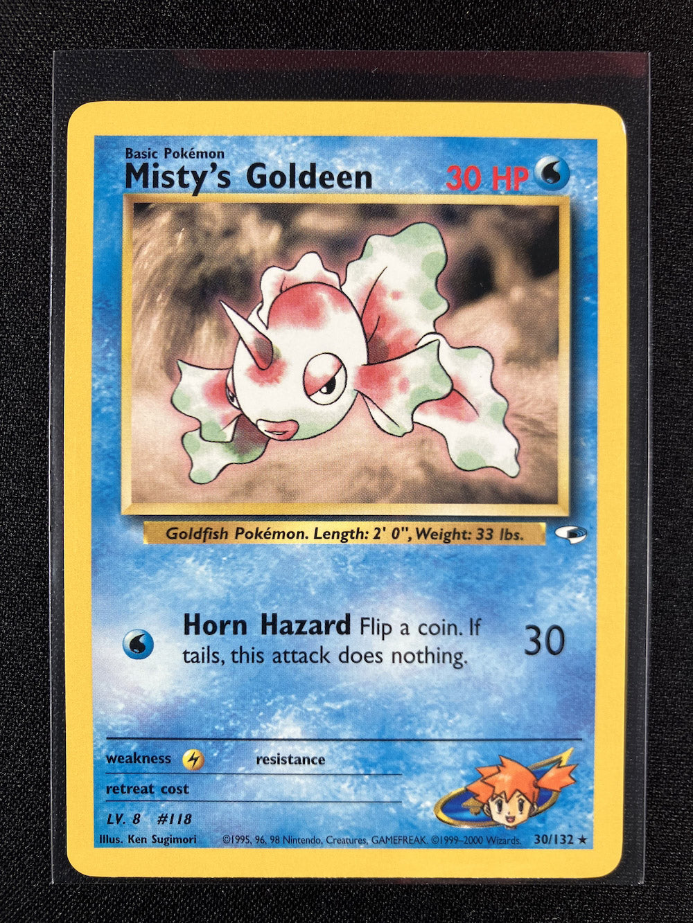 Misty's Goldeen - Gym Heroes - #30