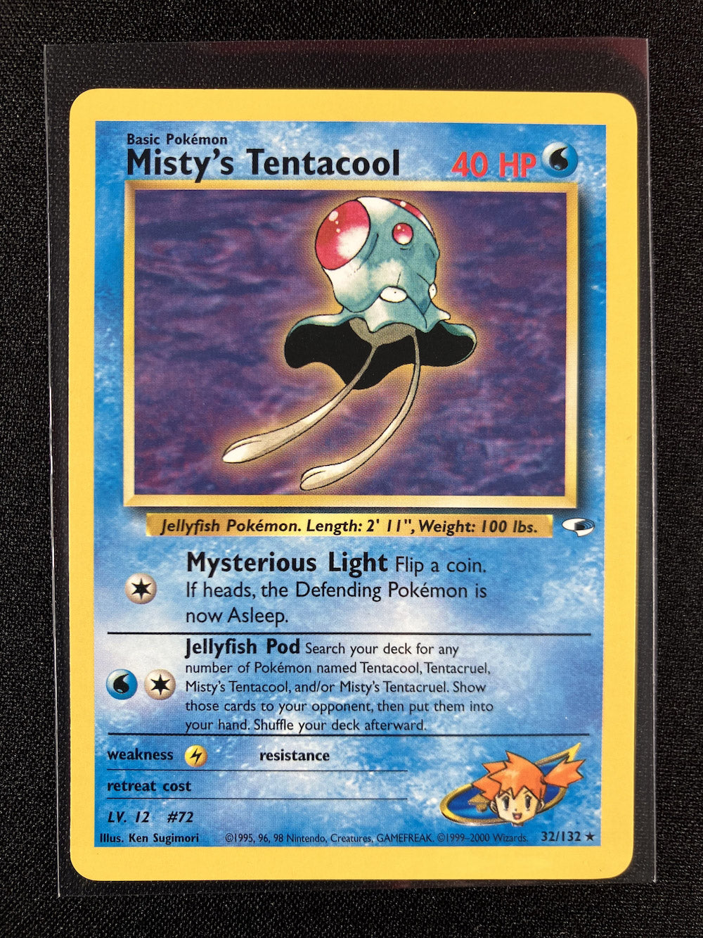 Misty's Tentacool - Gym Heroes - #32