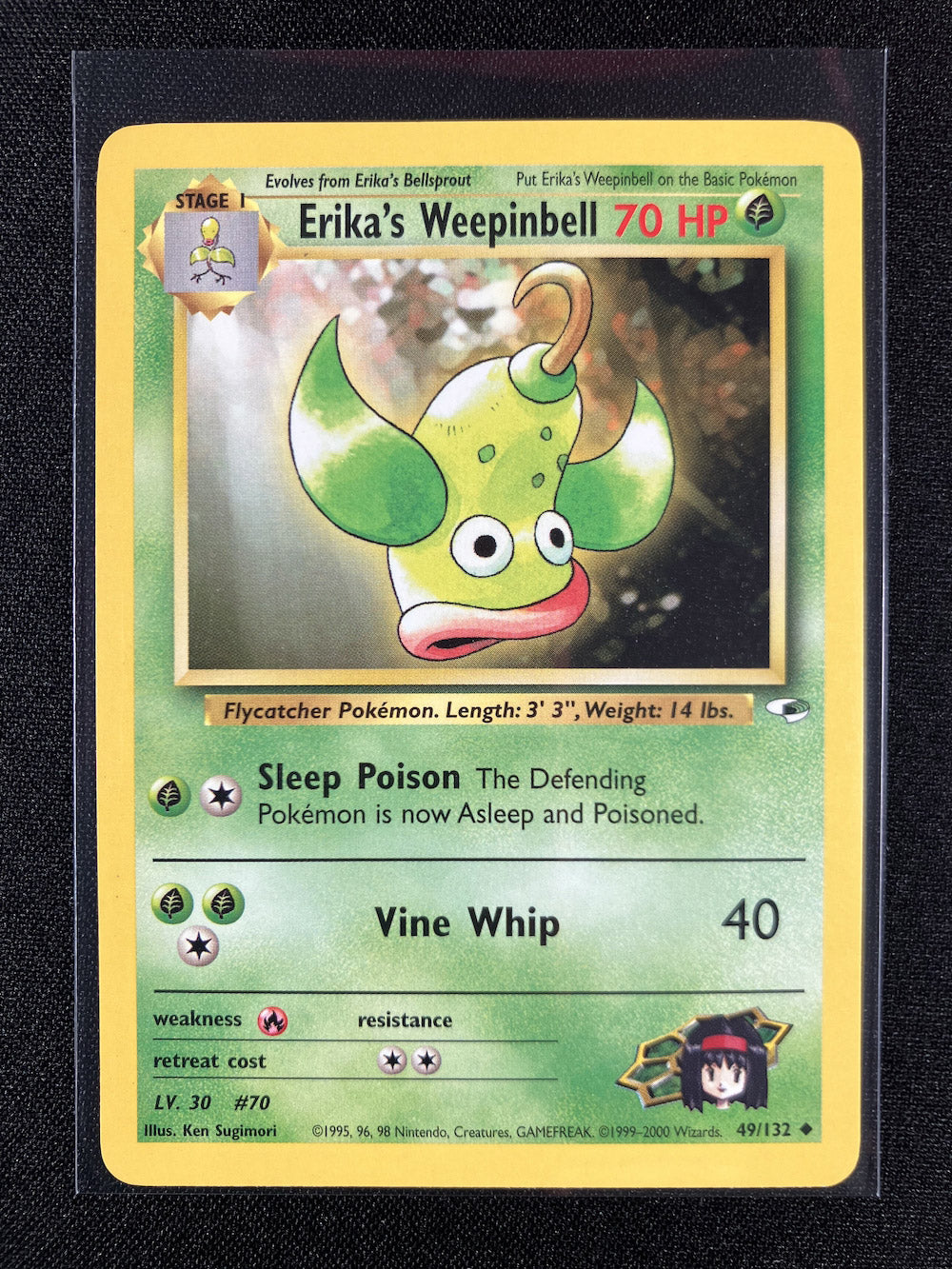 Erika's Weepinbell - Gym Heroes - #49