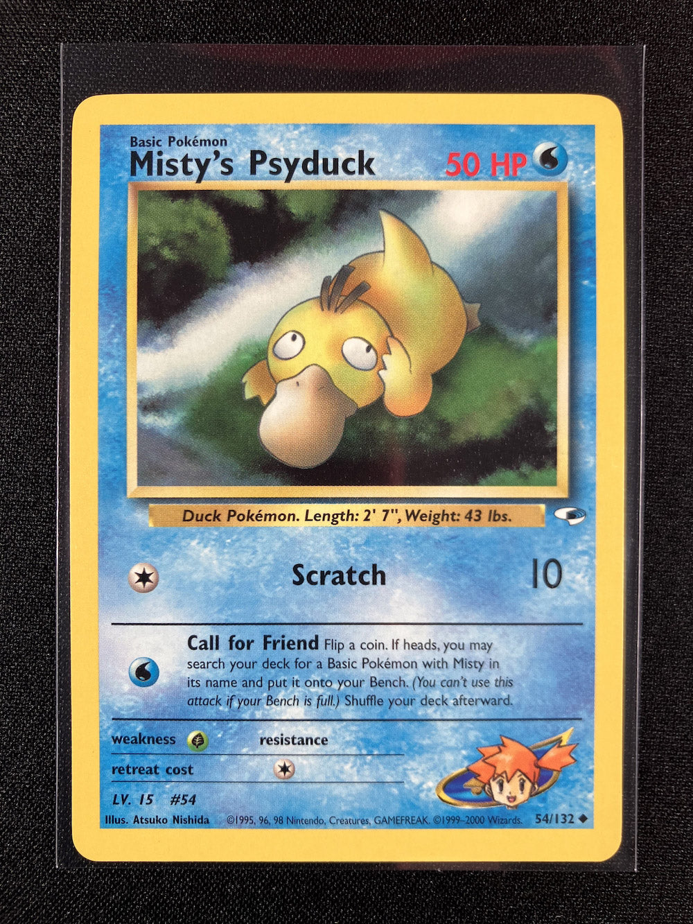 Misty's Psyduck - Gym Heroes - #54