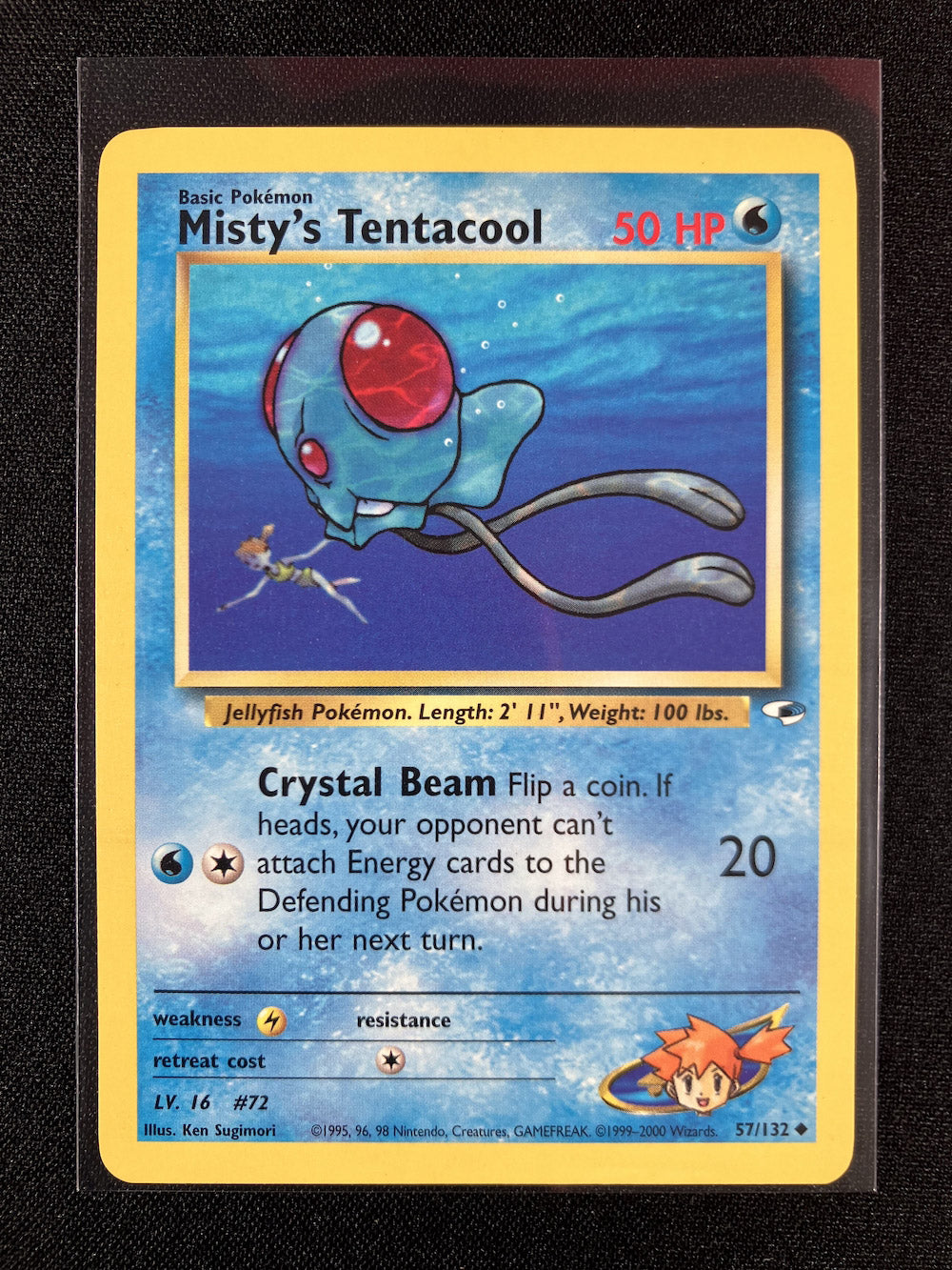 Misty's Tentacool - Gym Heroes - #57