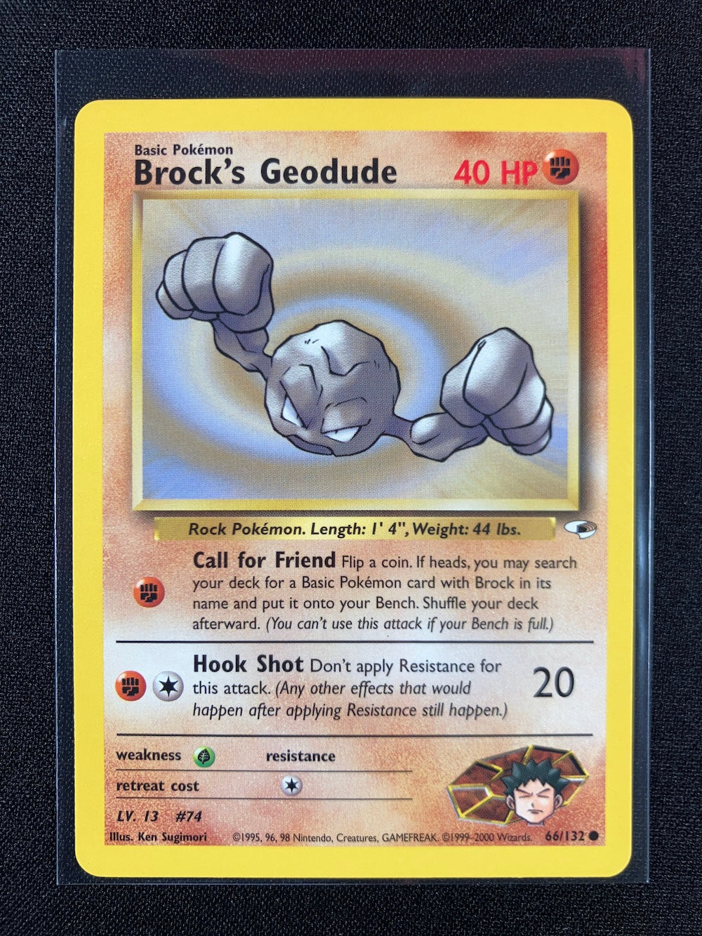 Brock's Geodude - Gym Heroes - #66
