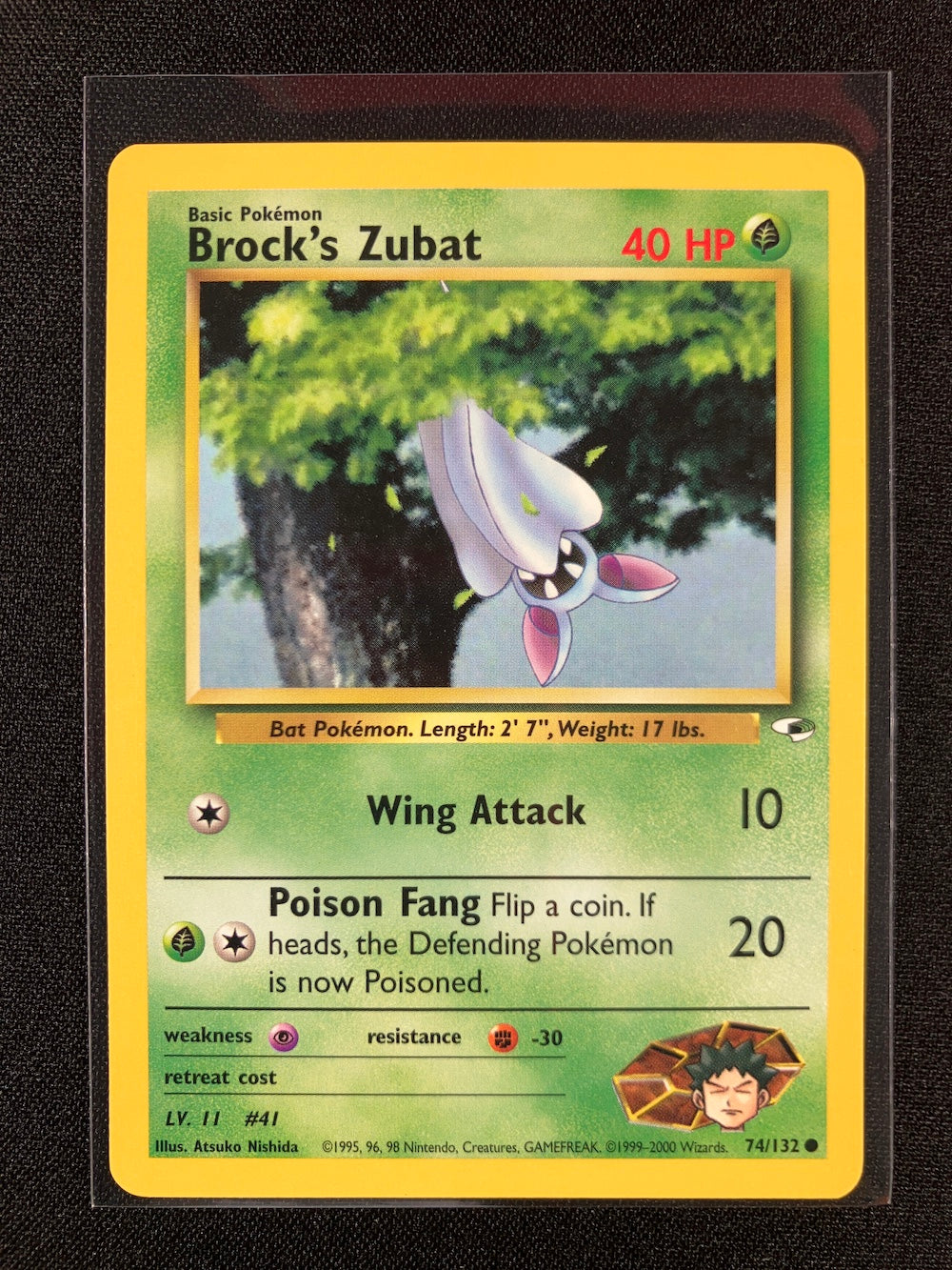 Brock's Zubat - Gym Heroes - #74