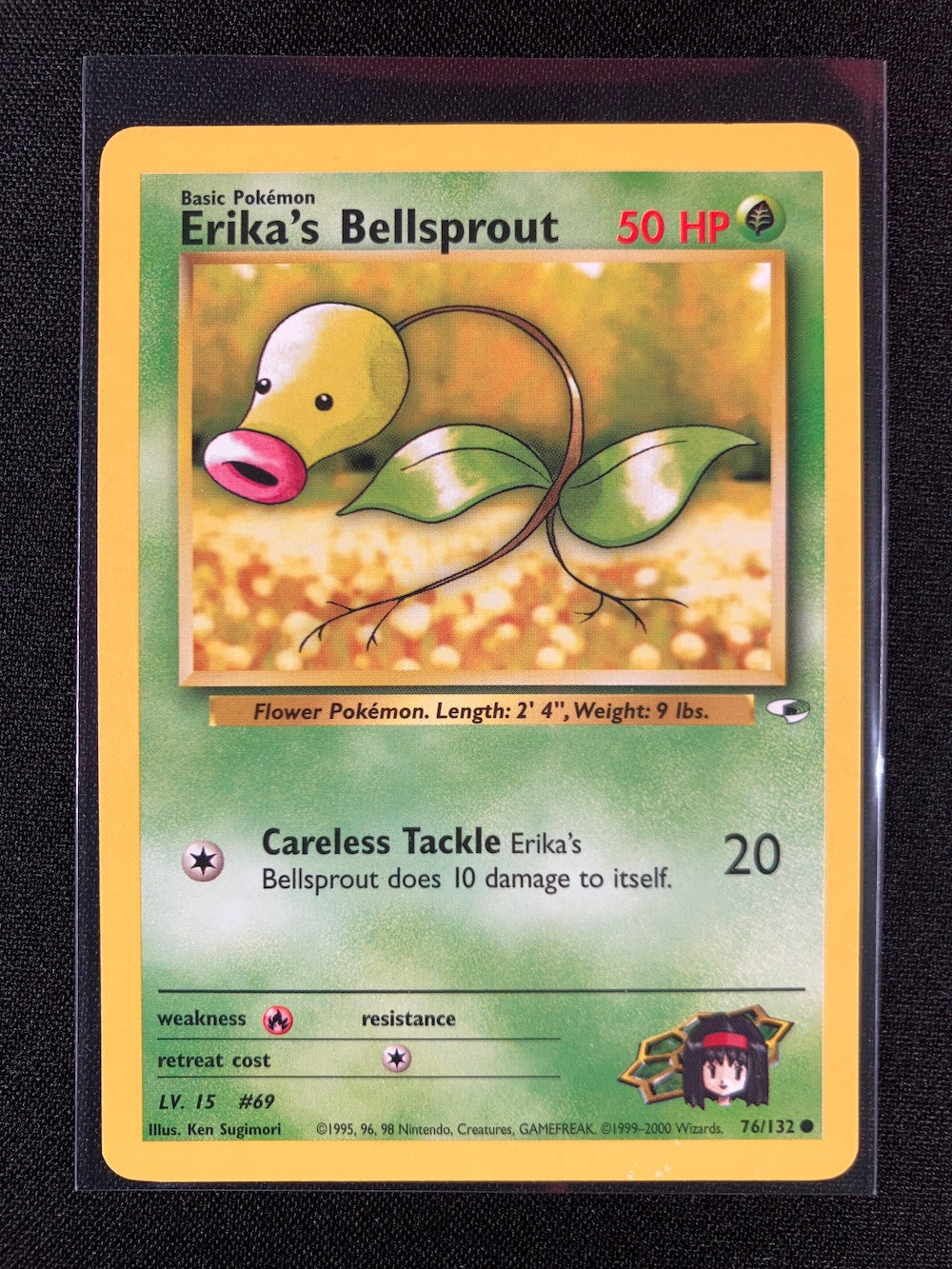 Erika's Bellsprout - Gym Heroes - #76