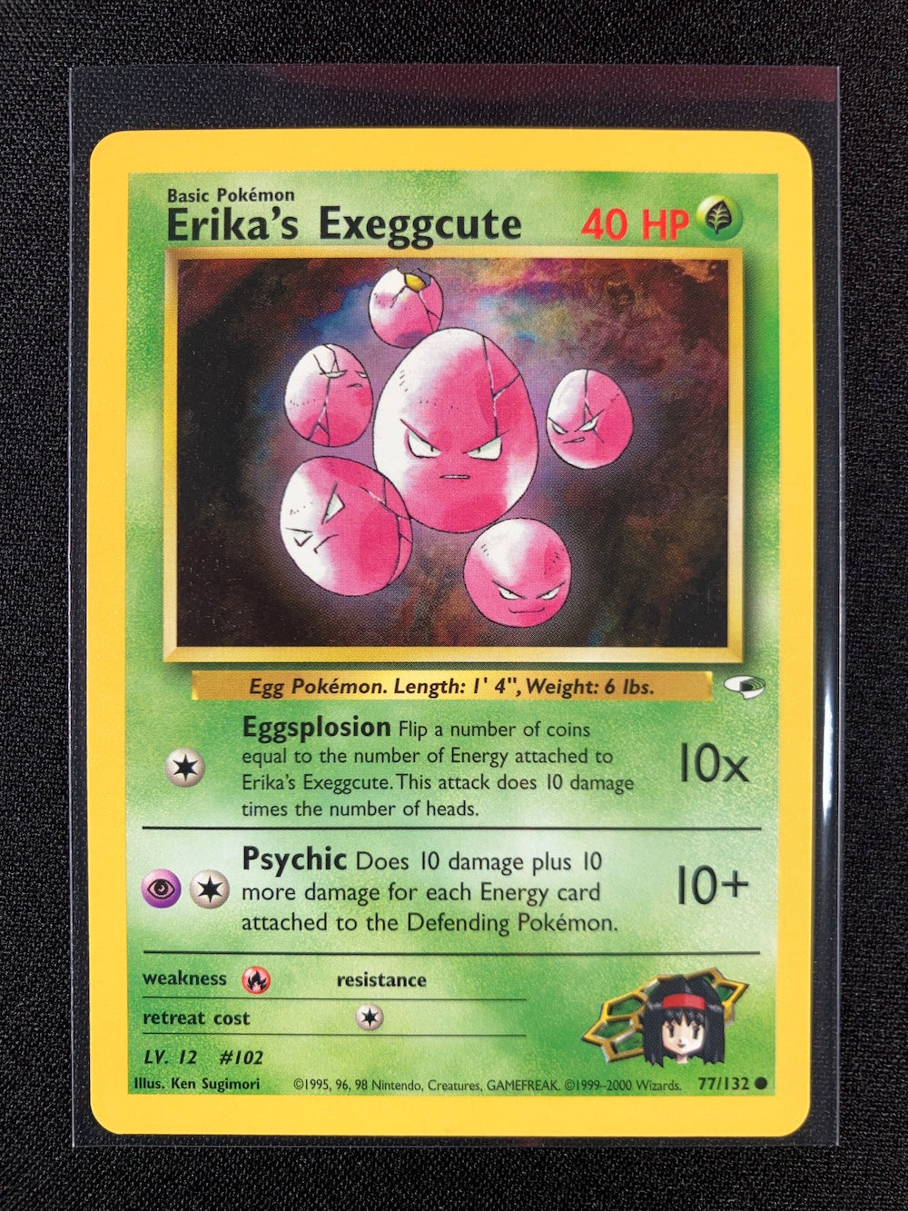 Erika's Exeggcute - Gym Heroes - #77