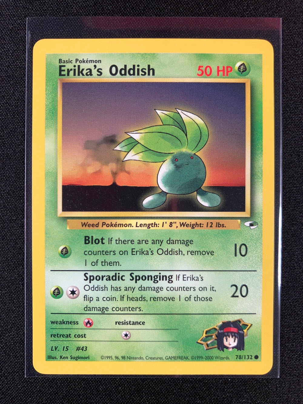 Erika's Oddish - Gym Heroes - #78