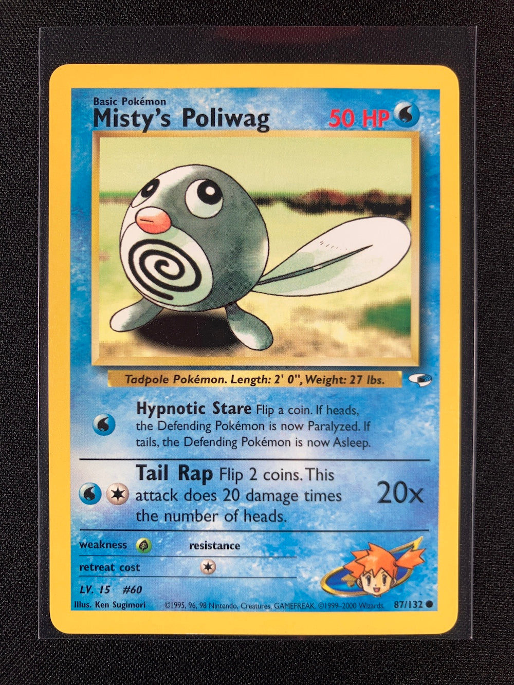Misty's Poliwag - Gym Heroes - #87