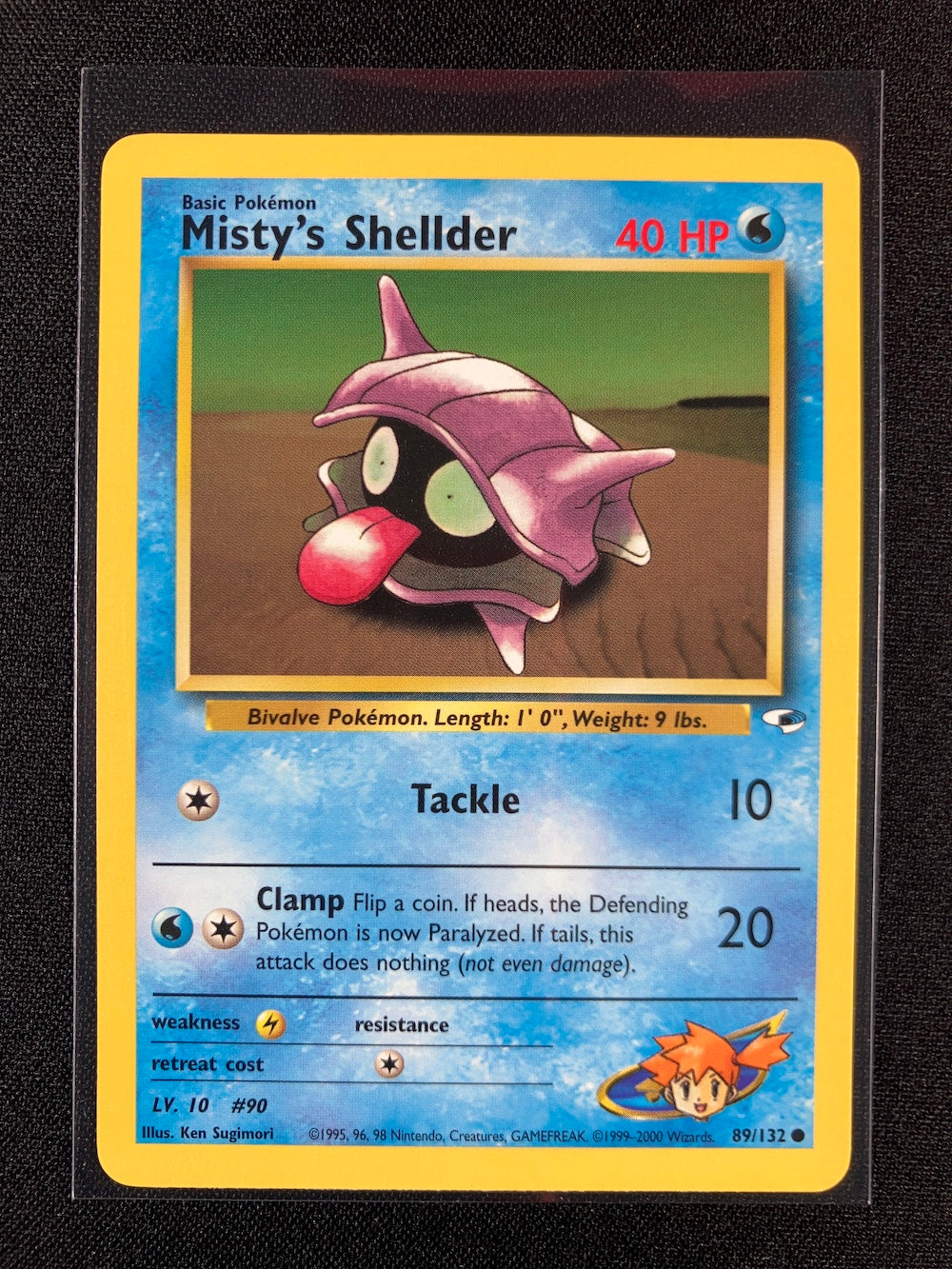 Misty's Shellder - Gym Heroes - #89