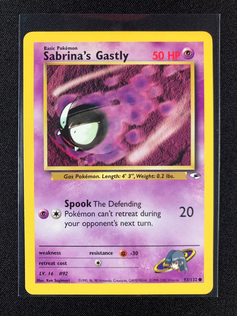 Sabrina's Gastly - Gym Heroes - #93