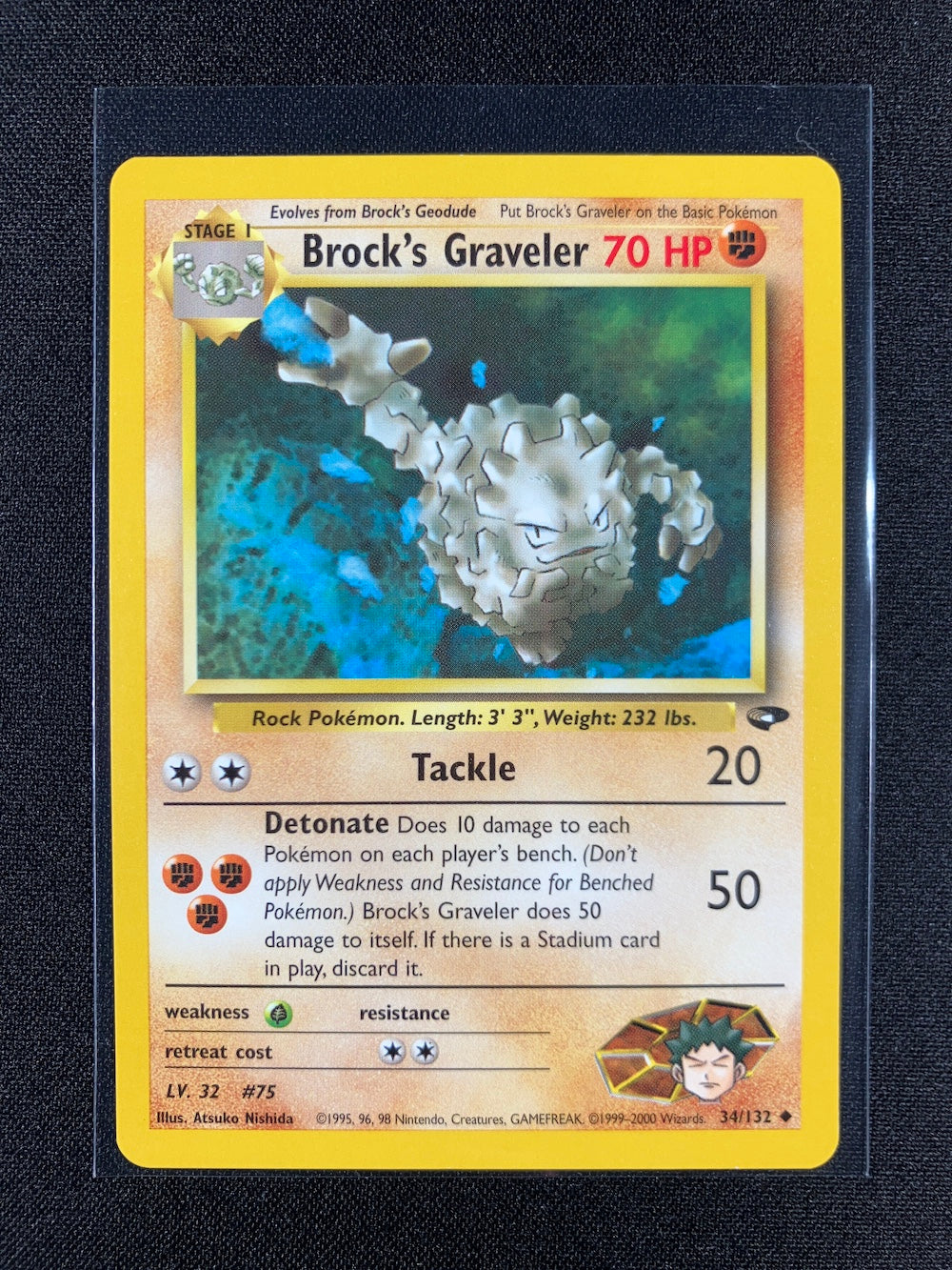 Brock's Graveler - Gym Challenge - #34