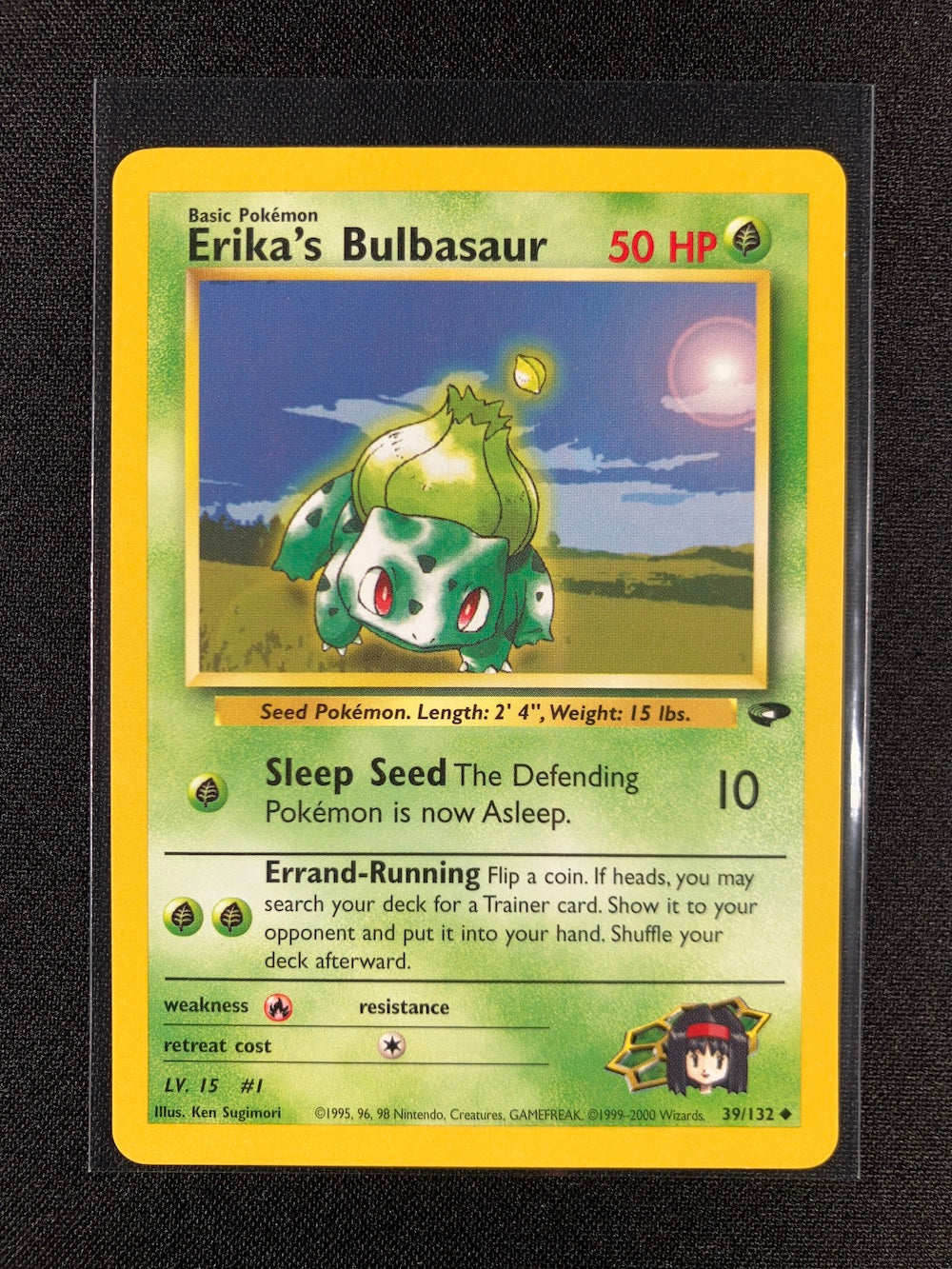 Erika's Bulbasaur - Gym Challenge - #39