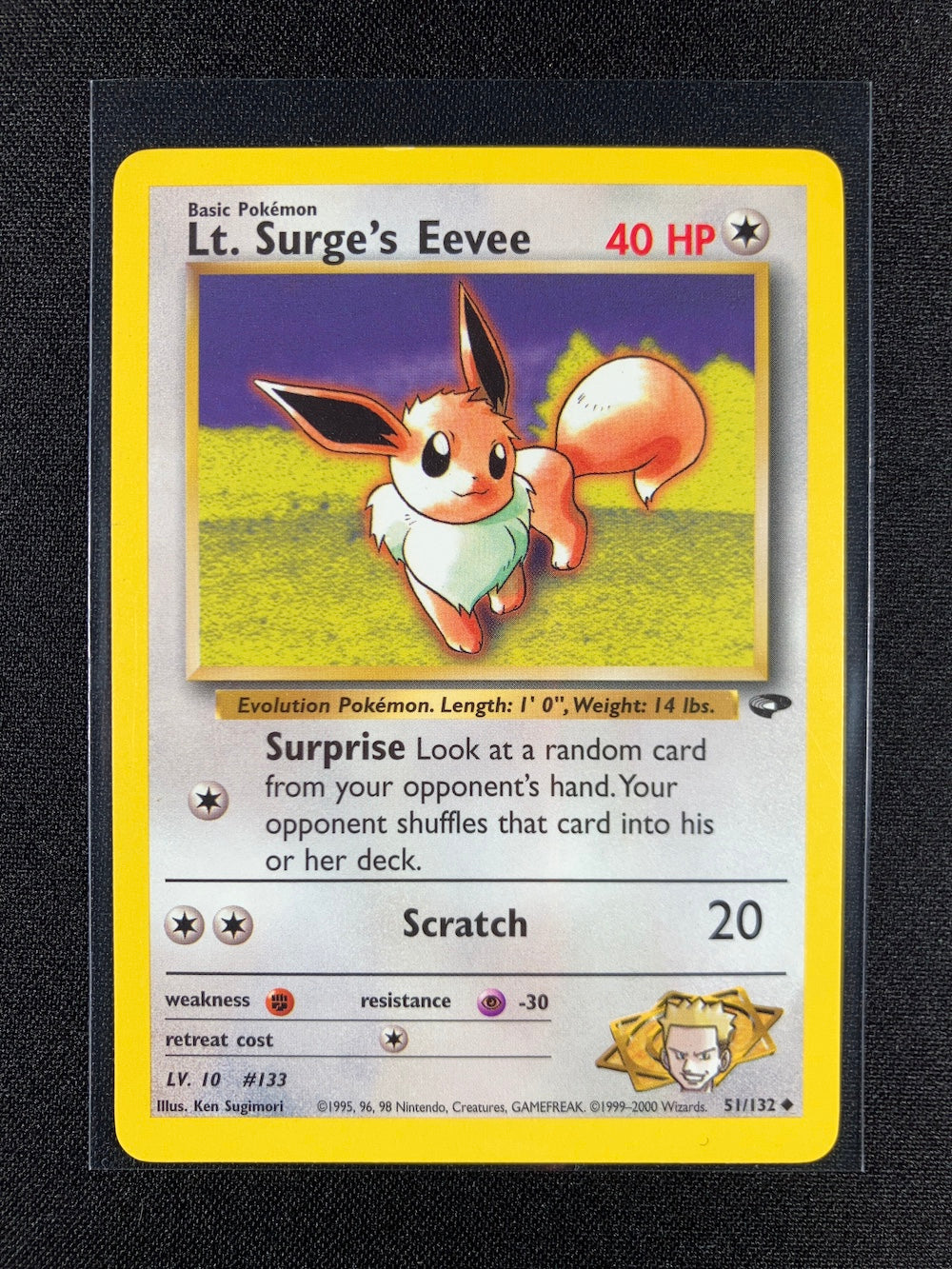 Lt. Surge's Eevee - Gym Challenge - #51