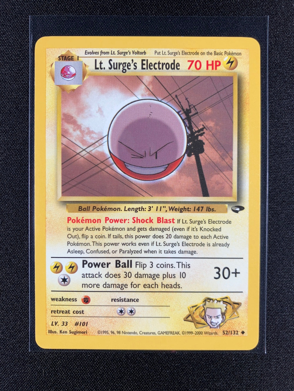 Lt. Surge's Electrode - Gym Challenge - #52