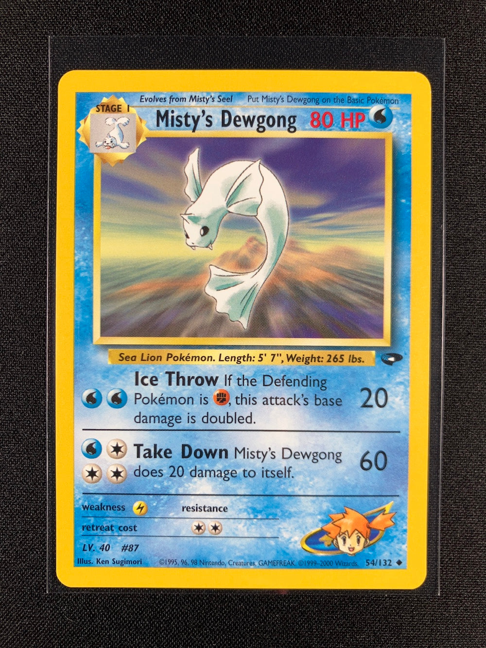Misty's Dewgong - Gym Challenge - #54